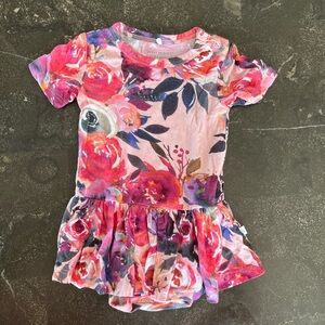 Posh Peanut baby twirl dress onesie size 3-6 month